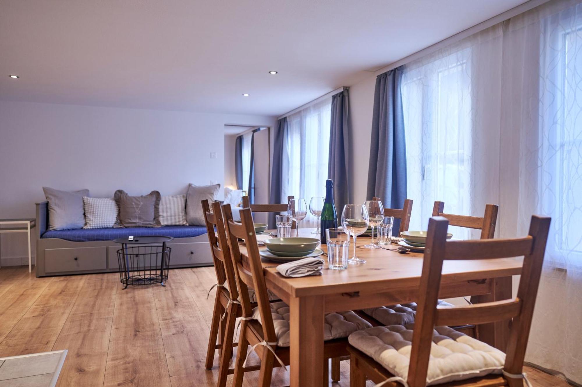 2 Bedroom Mountain View Apartment Інтерлакен Екстер'єр фото